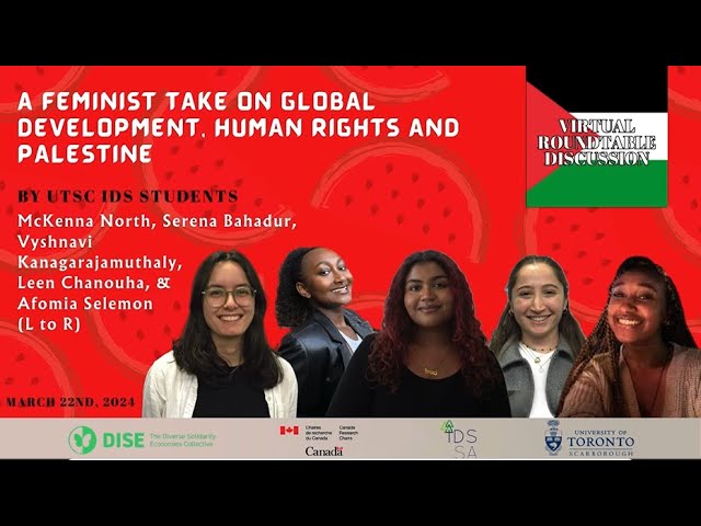 A Virtual Roundtable Discussion   A Feminist Take On Global Development, Human Rights and Palestine