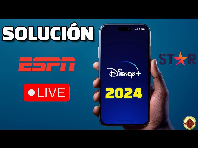 Tutorial nuevo Disney+ 2024 Cómo configurar solución no anda ESPN en vivo Disney Plus Activar ESPN