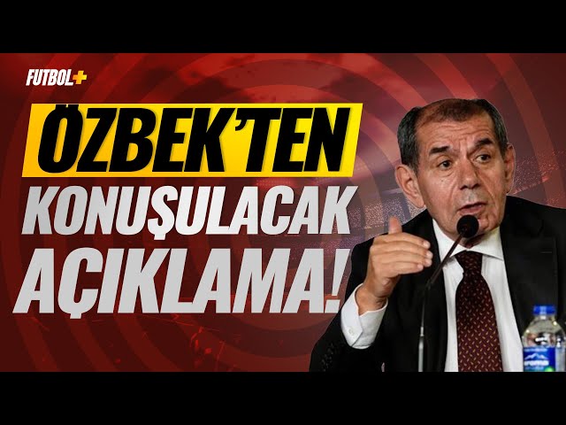 Dursun Özbek'ten konuşulacak sözler! | #galatasaray