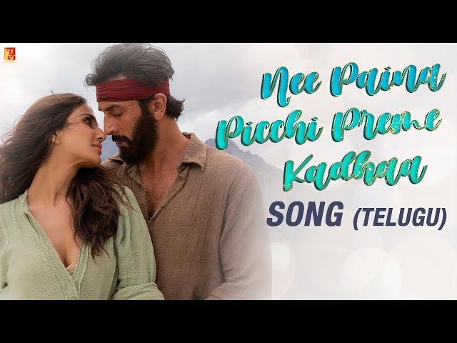 Nee Paina Picchi Preme Kadhaa Song | Ranbir Kapoor, Vaani Kapoor | Yazin, Neeti| Mithoon | Chaitanya