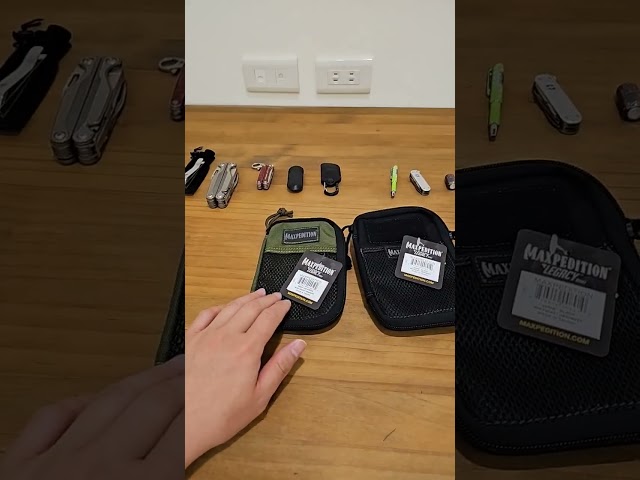 知名EDC pouch 開箱，Maxpedition micro、mini及edc，三款同時開箱，即將上傳拭目以待
