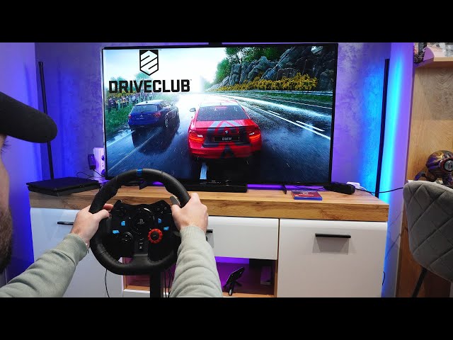 DRIVECLUB | PS4 Slim With Logitech G29 | POV Gameplay Test, Impression |