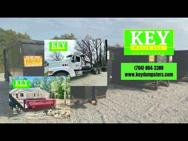 Rolloff Dumpster Rental Service - Key Waste LLC - 704-804-2388