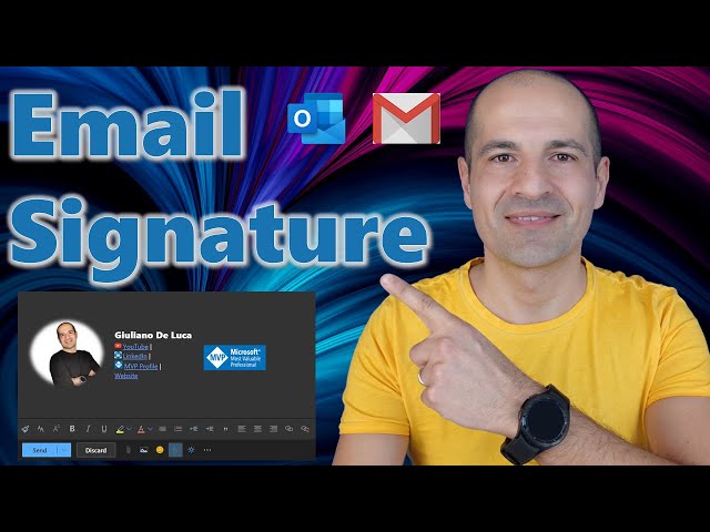 🖋️How to create a professional email signature