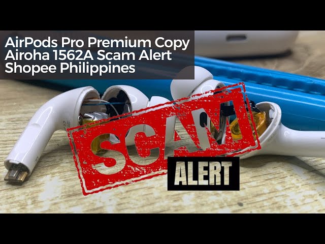 Airpods Pro Premium Copy - Airoha 1562A SCAM ALERT | Shopee Philippines #airpodsclone #airpods