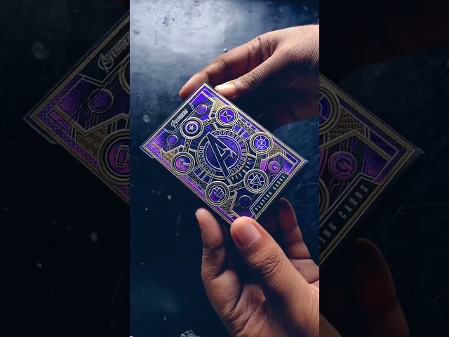 Avengers Playing Cards Part1 #shorts #cardistry #playingcards