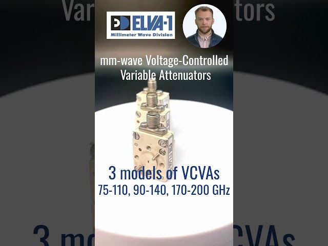 3 models of ELVA-1 Voltage Controlled Variable Attenuators | #shorts