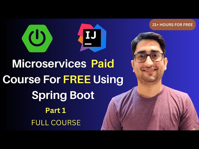 [2024] Java Spring Boot Microservices with k8s, Docker, AWS | Monolithic to Microservices [PART 1]