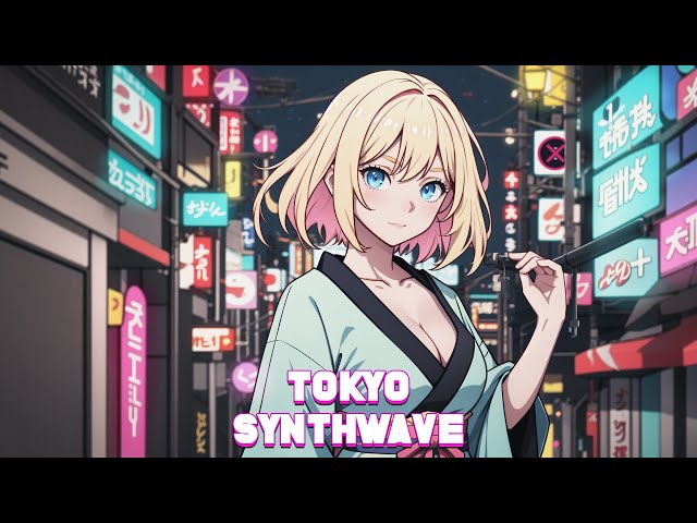 80s Synthwave Cyberpunk Music for Roaming the Streets of Osaka - Upbeat Synthpop Beats