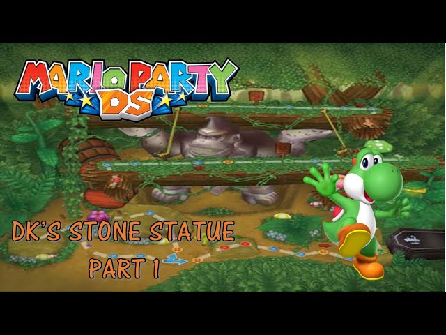 Mario Party DS ! DK's Stone Statue - Part 1 (Party Mode)