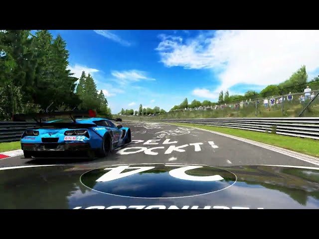 Slowest car on the Nordschleife | Assetto Corsa replay footage