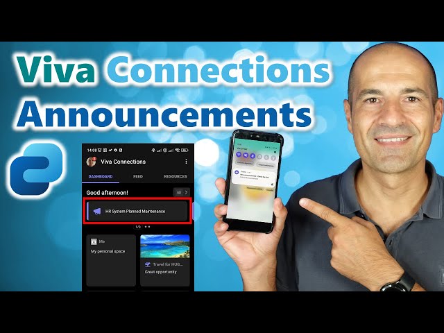 How to use organization announcements in Microsoft Viva Connections