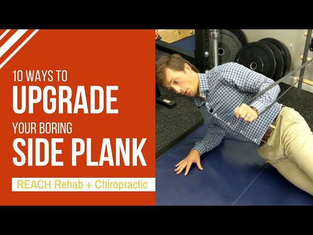 Smart Side Plank Exercise Upgrades