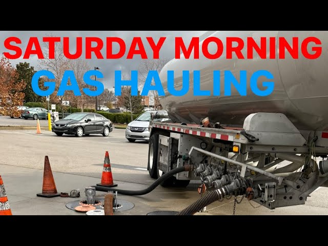 Truck Vlog 2: Saturday Morning Gas Hauling 4am KAG ENERGY