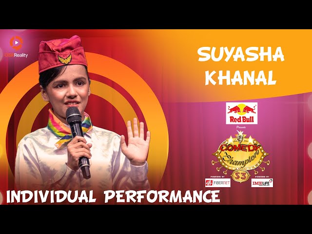 Suyasha Khanal From “Nawalparasi” Final Performance || Comedy Champion S3 || Individual Performance