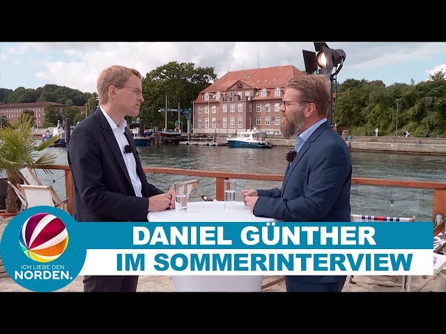 Ministerpräsident Daniel Günther im großen Sommerinterview