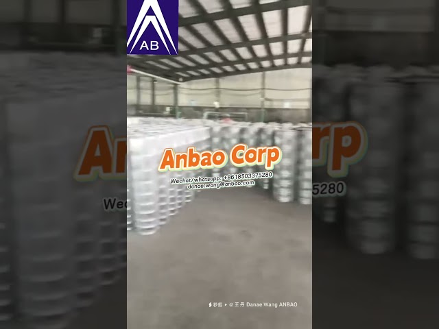 Welded wire mesh from Anbao Corp
