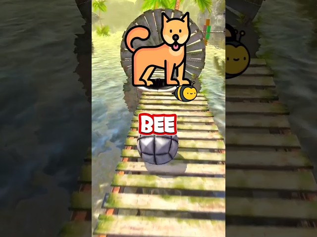 My dog Stepped on a Bee 😂 SOUND: @TheManniiShow #funny #jokes #gaming #shorts