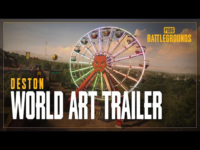 PlayerUnknown's Battlegrounds DESTON World Art Trailer. [PUBG]