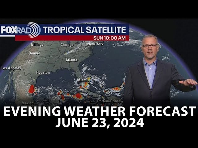 Tropical Weather Forecast - June 23, 2024