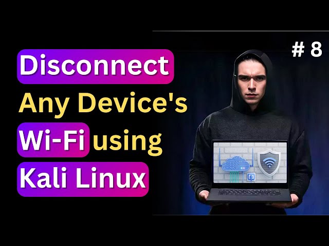 How to Disconnect any Device's Wi-Fi using Kali Linux?