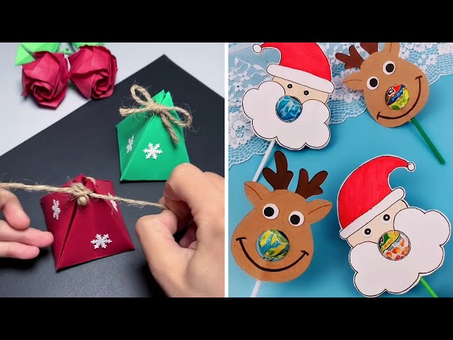 Christmas Hacks - DIY Christmas Ornaments and Gifts #Shorts #03