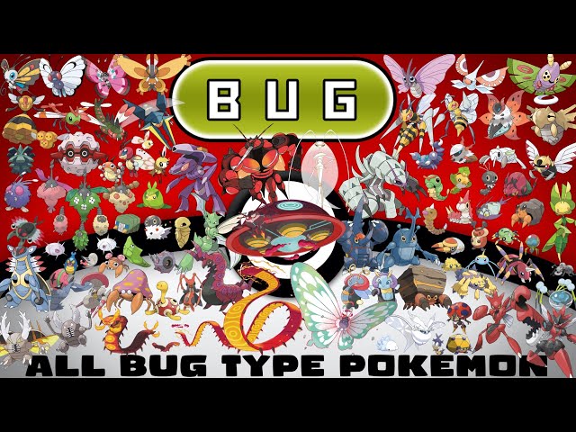 Every Bug Type Pokémon, Misty! Keep away.....!