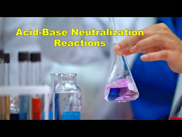 Acid-Base Neutralization Reactions: An Introduction for Students. Worksheet included!
