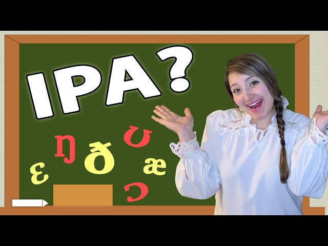 What is IPA? Quick facts about IPA for SINGERS!