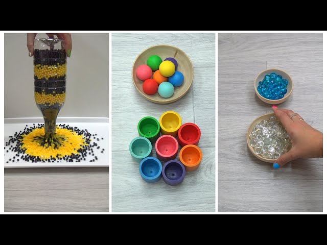 Oddly Satisfying video compilation with beads, kinetic sand, marble run, xylophone and more