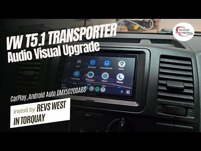 Budget Friendly Audio Upgrade VW T5.1 CarPlay Android Auto DMX5020DABS KENWOOD #volkswagen #caraudio