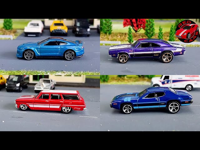 Epic 1/64 Scale Hot Wheels Race: Monster Trucks, Muscle Cars, and More!