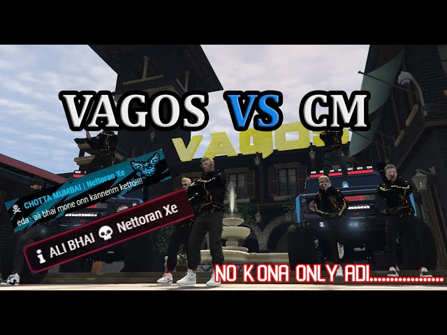 VAGOS VS CM GANG WAR 🔞