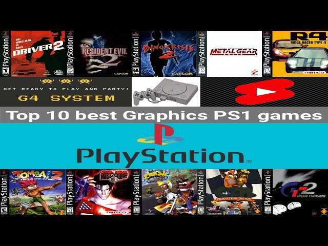 Top 10 best Graphics PS1 games | High Graphics PS1 games