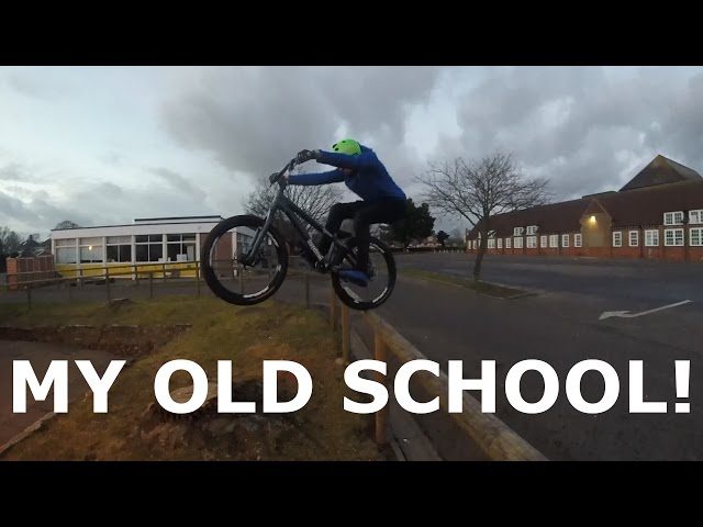 SKETCHY RAMPS AND SCHOOL BENCHES!