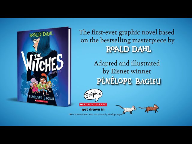 The Witches: The Graphic Novel by Roald Dahl, illustrated by Pénélope Bagieu | Official Book Trailer