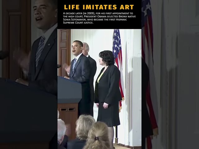 Did Obama know? 🤔 | Life imitates Art 😯 | #shorts #westwing #president #obama #bartlet