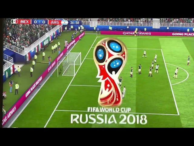 WORLD CUP in FIFA 18 MEXICO VS ARGENTINA