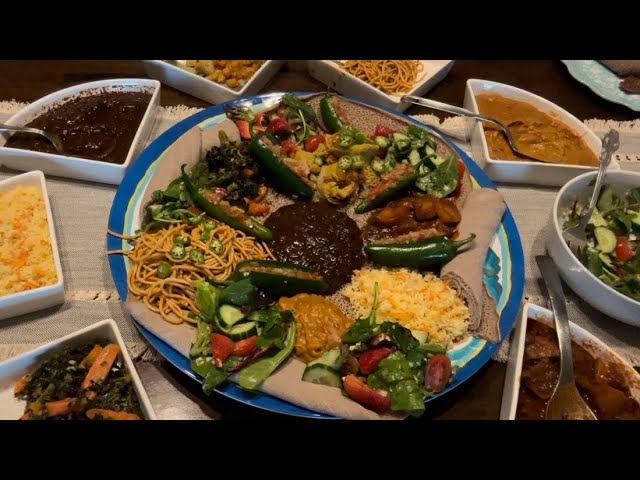 Habesha Fasting Food ለደብረዘይት ቀን ልዮ ምሰ|#cookingchannel #habeshafood #injera #lunch #youtube #habesha