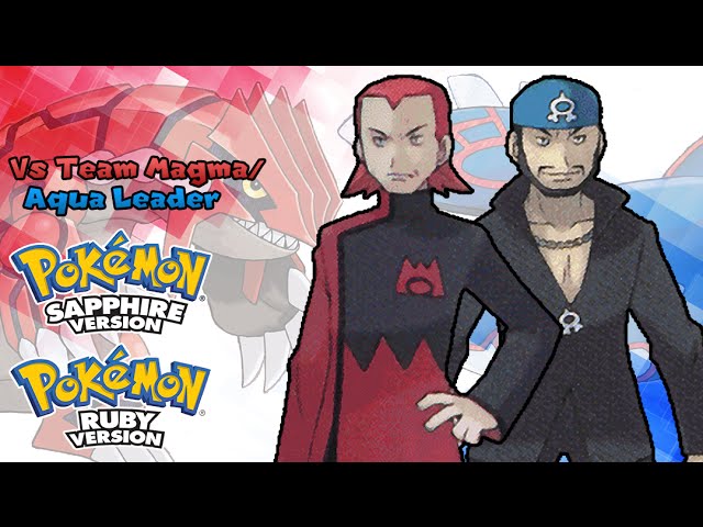 Pokémon Ruby, Sapphire & Emerald - Team Aqua/Magma Leader Music (HQ)