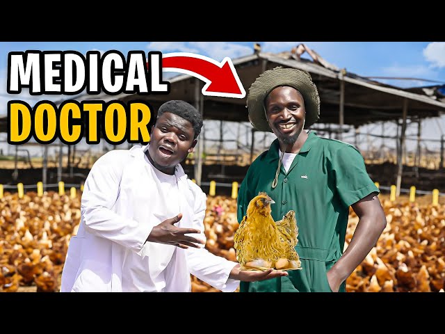 How A 30Yrs Old Retired Medical Doctor Became The Biggest Poultry Farmer In Uganda!