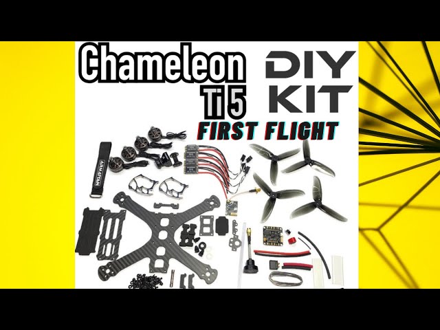 Armattan Chameleon TI 5 DIY KIT First flight