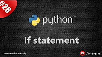 If statement in python