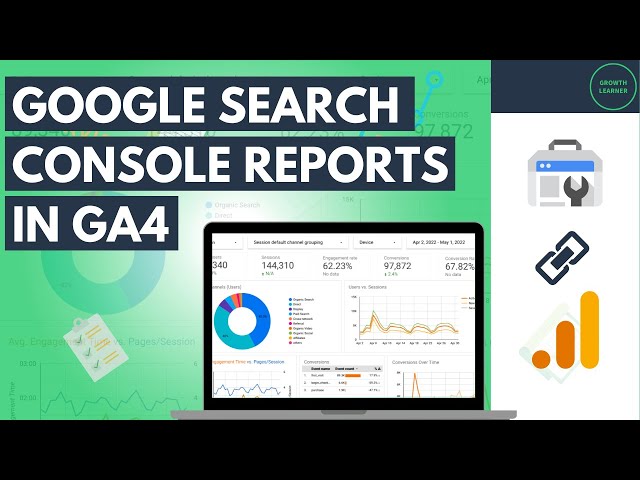 Google Search Console in Google Analytics 4 (Queries & Landing Pages)