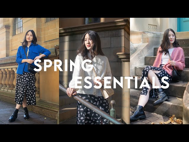 Spring Wardrobe Essentials 2021 | Capsule Wardrobe Ideas
