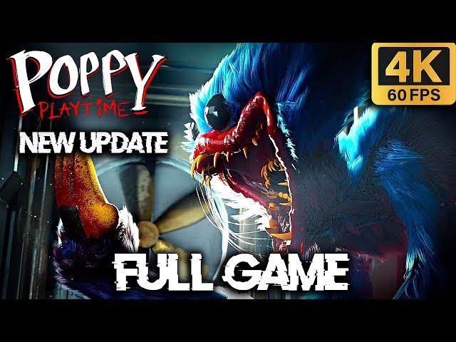 Poppy Playtime Remastered (New Update) Full Gameplay - (4K60fps)