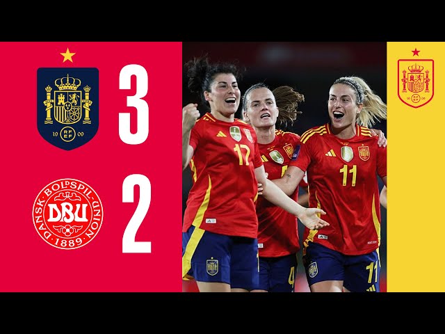 RESUMEN | España 3-2 Dinamarca | Clasificación Euro Femenina | 🔴 SEFUTBOL