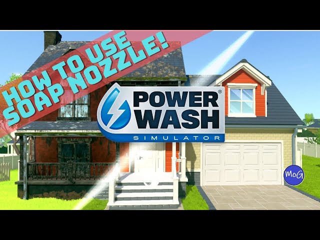 #shorts PowerWash Simulator 2021 |  How To Use The Soap Nozzle!
