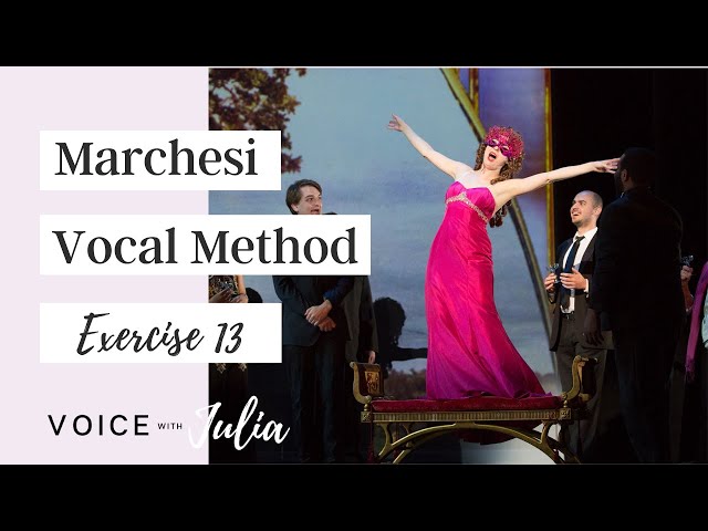 Mathilde Marchesi Bel Canto Vocal Method: Exercise 13