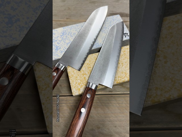 A Japanese knife for just € 99? Masutani makes affordable knives with nice fit and finish.